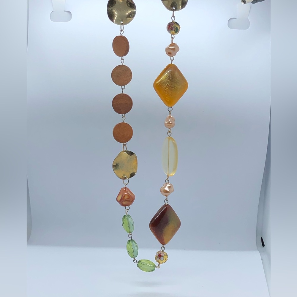 Multi-Coloured Beaded Fashion Jewellery Necklace